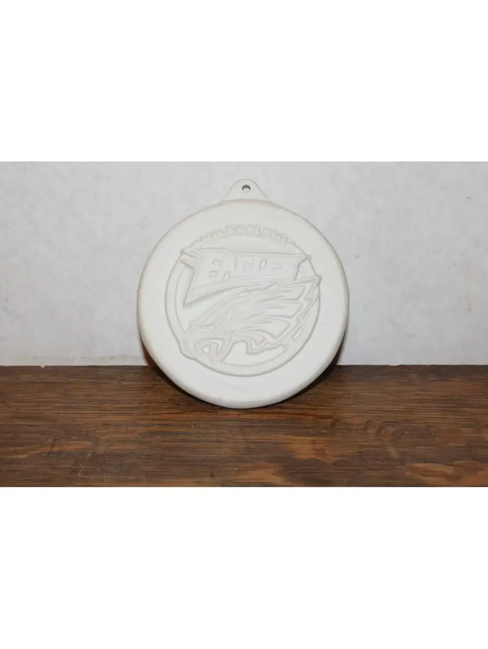NEW Philadelphia Eagles Cookie Stoneware Mold Ornament